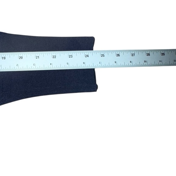 NIC+ZOE Vital Twinkle V-neck Sweater Women’s Plus 1X - Dark Indigo - Picture 10 of 12